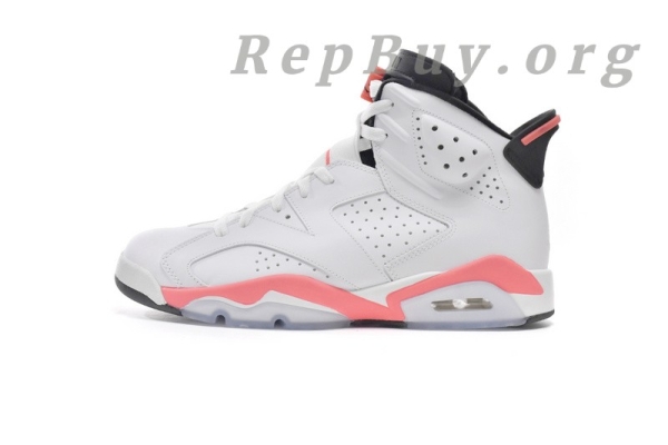Top Version Air Jordan 6 Retro Infrared White (2014) 384664-123 - Image 2