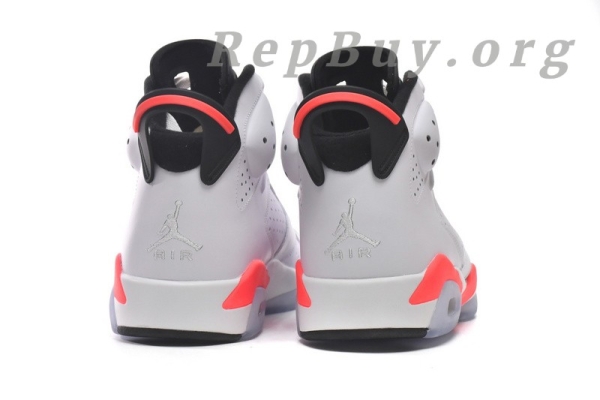 Top Version Air Jordan 6 Retro Infrared White (2014) 384664-123 - Image 11