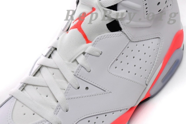 Top Version Air Jordan 6 Retro Infrared White (2014) 384664-123 - Image 7