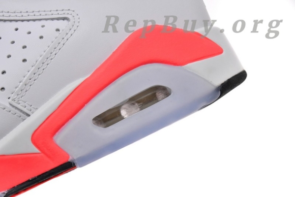 Top Version Air Jordan 6 Retro Infrared White (2014) 384664-123 - Image 13