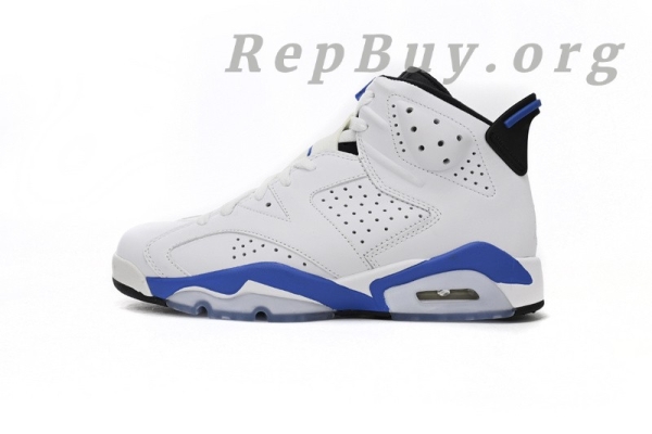 Top Version Air Jordan 6 Retro Sport Blue (2014) 384664-107 - Image 2