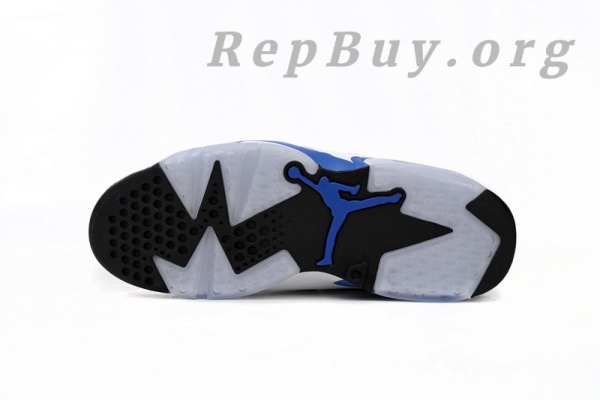 Top Version Air Jordan 6 Retro Sport Blue (2014) 384664-107 - Image 7