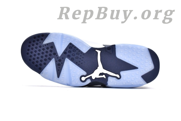Top Version Air Jordan 6 Retro Midnight Navy (2022) CT8529-141 - 图片 5