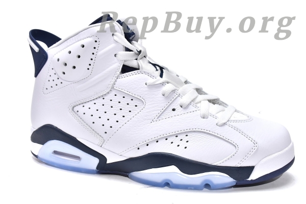 Top Version Air Jordan 6 Retro Midnight Navy (2022) CT8529-141 - 图片 4