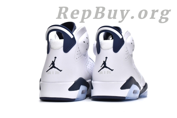 Top Version Air Jordan 6 Retro Midnight Navy (2022) CT8529-141 - 图片 6