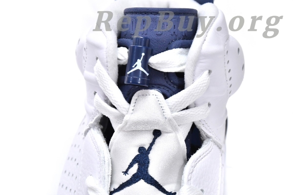 Top Version Air Jordan 6 Retro Midnight Navy (2022) CT8529-141 - 图片 14
