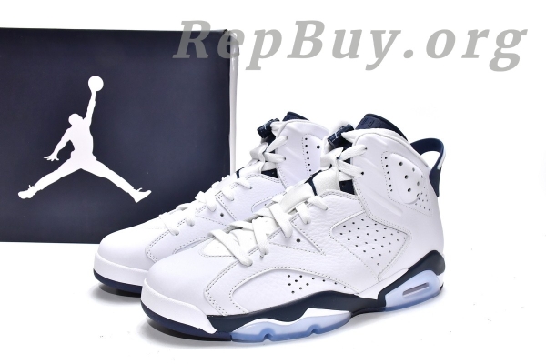 Top Version Air Jordan 6 Retro Midnight Navy (2022) CT8529-141 - 图片 18