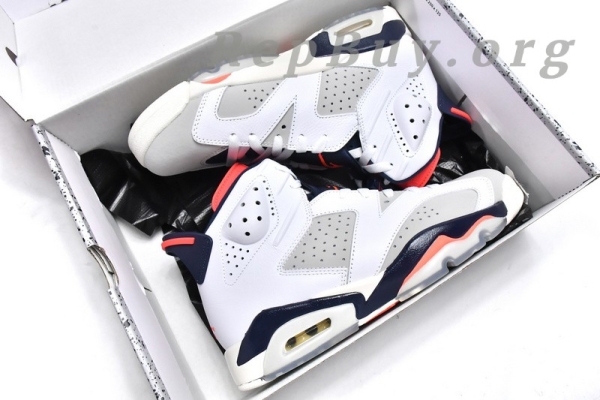 Top Version Air Jordan 6 Retro Tinker 384664-104 - 图片 18