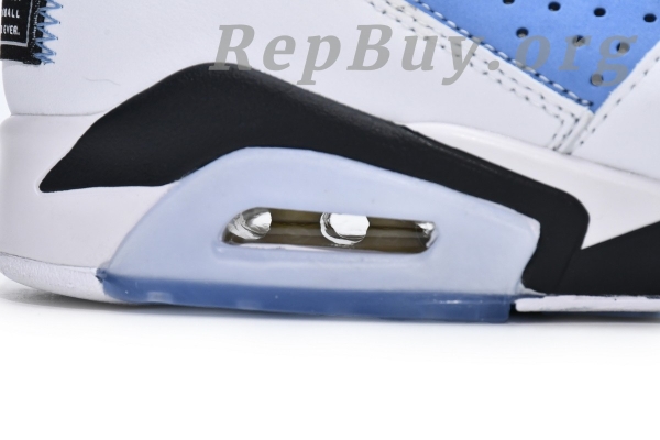 Top Version Air Jordan 6 Retro UNC White CT8529-410 - Image 11