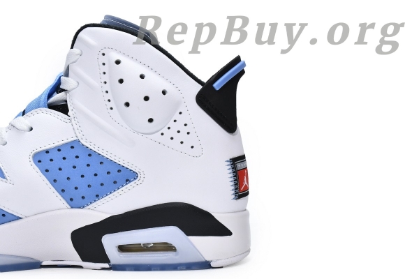 Top Version Air Jordan 6 Retro UNC White CT8529-410 - Image 8