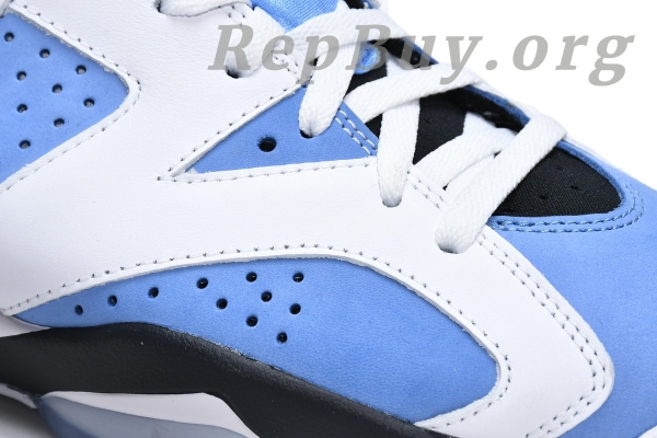 Top Version Air Jordan 6 Retro UNC White CT8529-410 - Image 14