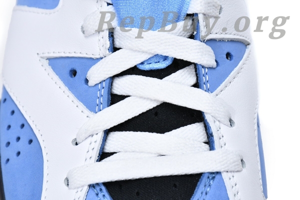 Top Version Air Jordan 6 Retro UNC White CT8529-410 - Image 17