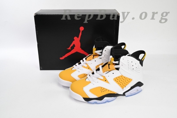 Top Version Air Jordan 6 Retro Yellow Ochre CT8529-170 - Image 15