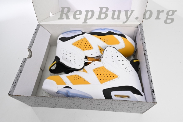 Top Version Air Jordan 6 Retro Yellow Ochre CT8529-170 - Image 16