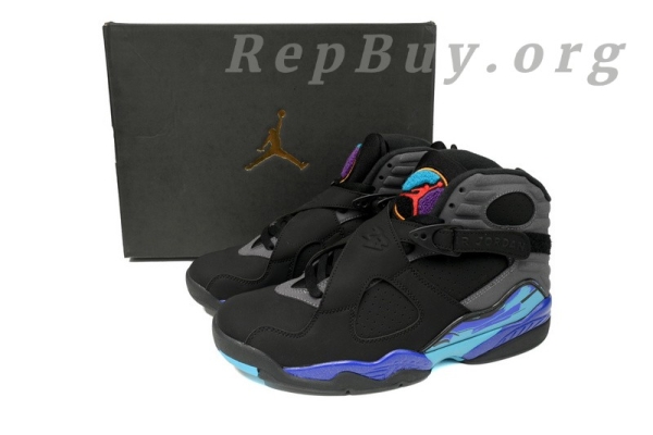 Top Version Air Jordan 8 Retro Aqua 305381-025 - 图片 11