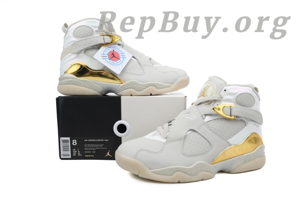 Top Version Air Jordan 8 Retro Champagne 833378-030 - 图片 10