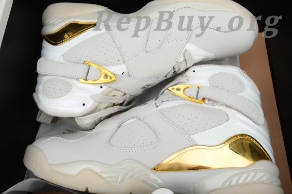 Top Version Air Jordan 8 Retro Champagne 833378-030 - 图片 12