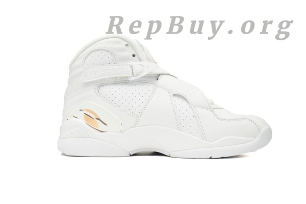 Top Version Air Jordan 8 Retro OVO White AA1239-135 - 图片 2