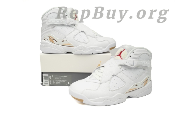 Top Version Air Jordan 8 Retro OVO White AA1239-135 - 图片 12