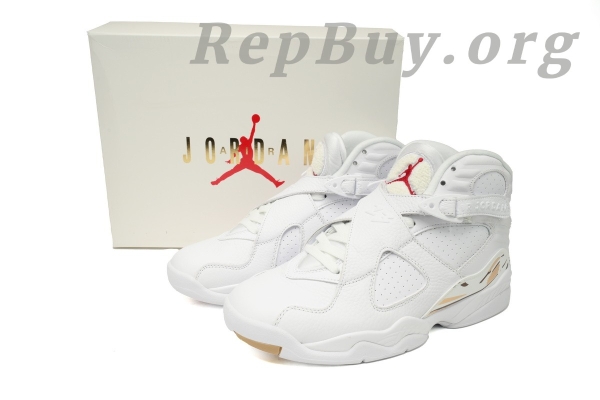 Top Version Air Jordan 8 Retro OVO White AA1239-135 - 图片 14