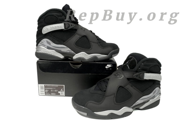 Top Version Air Jordan 8 Retro Winterized Gunsmoke FD1334-001 - 图片 12