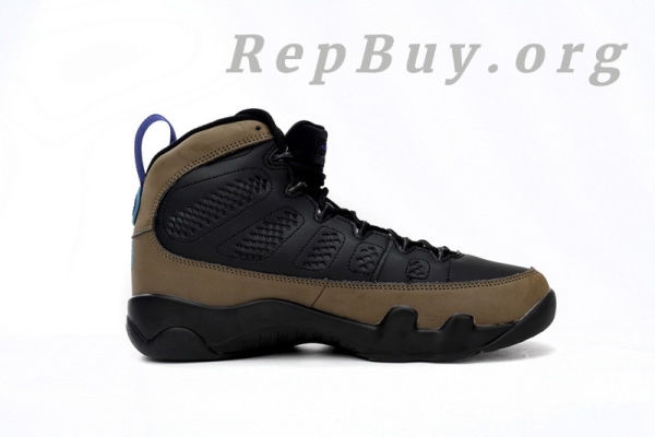 Top Version Air Jordan 9 “Olive Concord”Black Brown CT8019-034 - Image 3