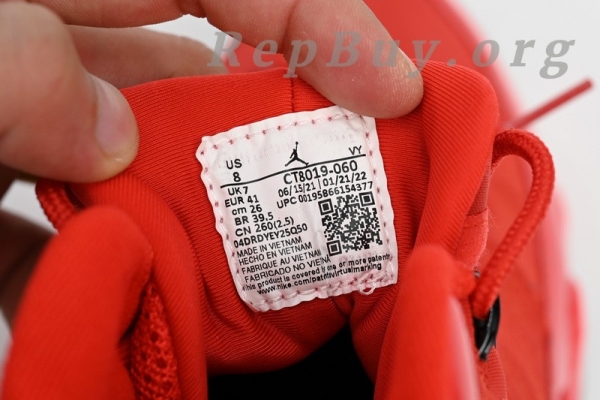 Top Version Air Jordan 9 Retro Chile Red CT8019-060 - Image 10