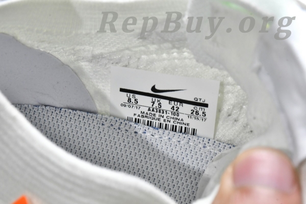 Top Version Air Max Nike Air Vapor Max Off-White (2018)	AA3831-100 - Image 7