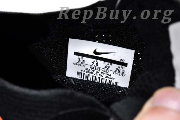 Top Version Air Max Nike Air Vapor Max Off-White Black AA3831-002 - Image 8