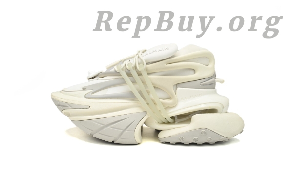 Top Version BALMAIN Multikolor Buty sportowe All White YM1VJ309