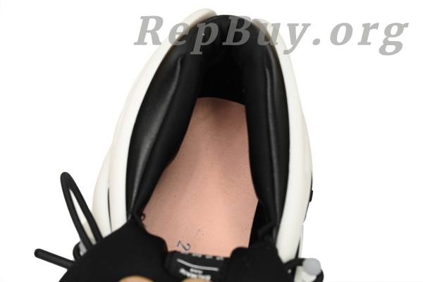 Top Version BALMAIN Multikolor Buty sportowe Black And White YM1VJ309 - Image 11