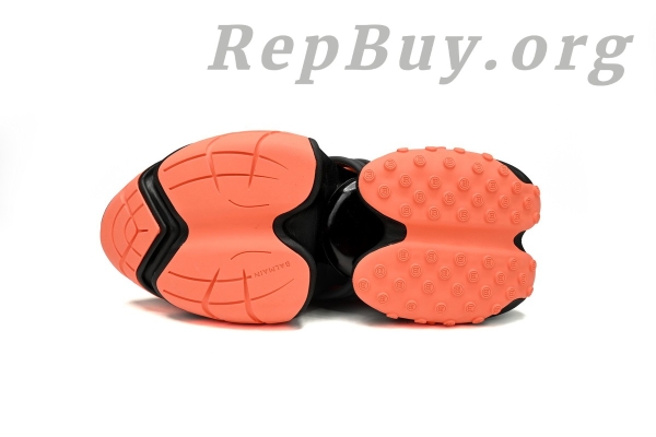 Top Version BALMAIN Multikolor Buty sportowe Black orange YM1VJ309 - Image 5