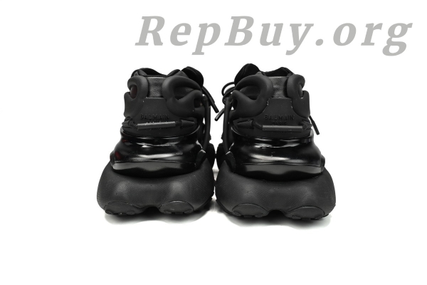 Top Version BALMAIN Multikolor Buty sportowe Black YM1VJ309 - Image 3