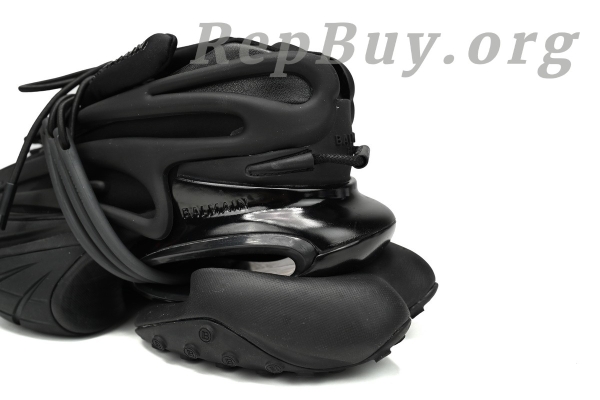 Top Version BALMAIN Multikolor Buty sportowe Black YM1VJ309 - Image 5