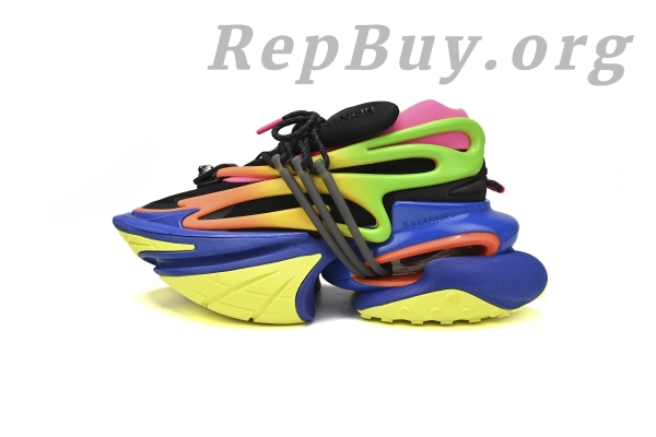 Top Version BALMAIN Multikolor Buty sportowe Colorful YM1VJ309