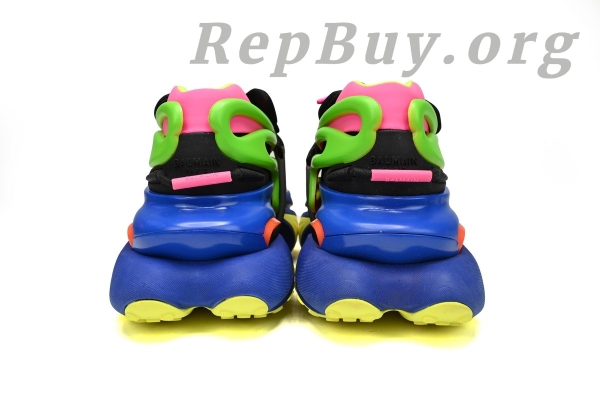 Top Version BALMAIN Multikolor Buty sportowe Colorful YM1VJ309 - Image 3