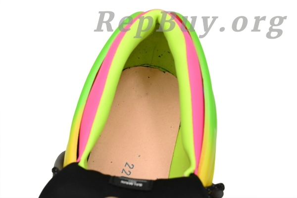 Top Version BALMAIN Multikolor Buty sportowe Colorful YM1VJ309 - Image 11