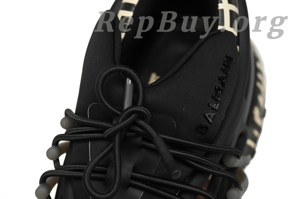 Top Version BALMAIN Multikolor Buty sportowe Lattice YM1VJ309 - 图片 7