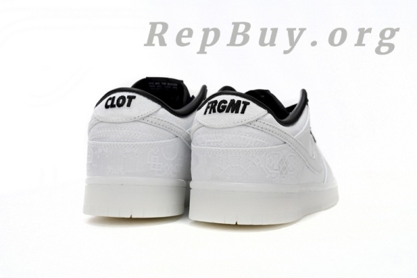 Top Version CLOT x fragment x Nike Dunk Low Joint Names of Three FN0315-110 - Image 4