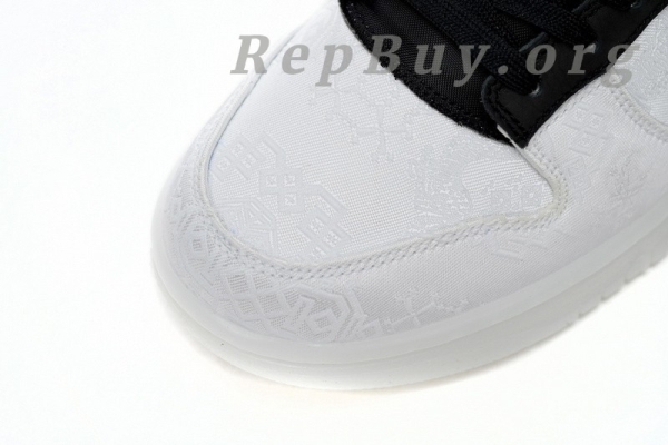 Top Version CLOT x fragment x Nike Dunk Low Joint Names of Three FN0315-110 - Image 6