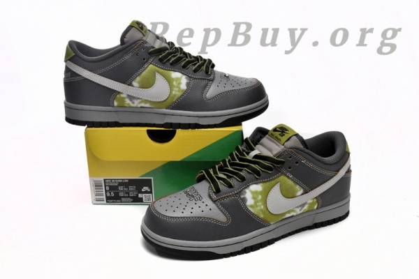 Top Version HUF x Nike Dunk Low SB Friends and Family FD8775-002 - Image 17