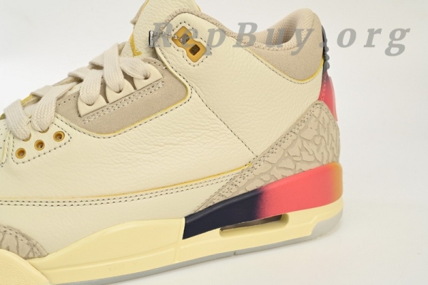 Top Version Air Jordan 3 x  J Balvin Medellín Sunset FN0344-901 - Image 8