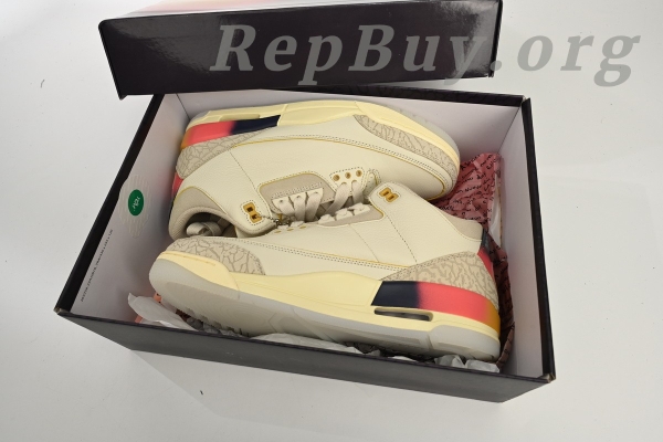 Top Version Air Jordan 3 x  J Balvin Medellín Sunset FN0344-901 - Image 16