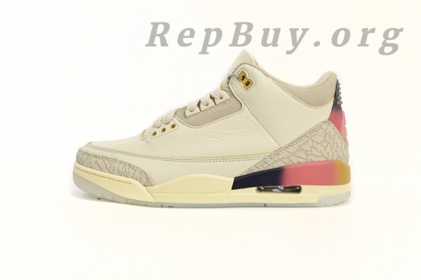 Top Version Air Jordan 3 x  J Balvin Medellín Sunset FN0344-901
