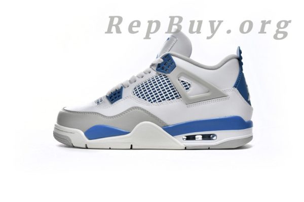 Top Version Air Jordan 4 Retro Military Blue (2012) 308497-105 - Image 2