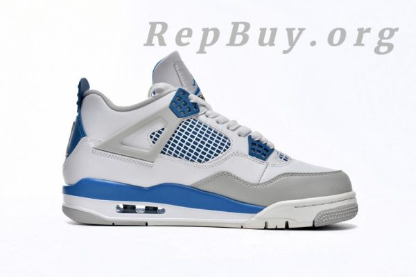 Top Version Air Jordan 4 Retro Military Blue (2012) 308497-105 - Image 3
