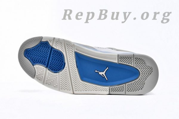 Top Version Air Jordan 4 Retro Military Blue (2012) 308497-105 - Image 5