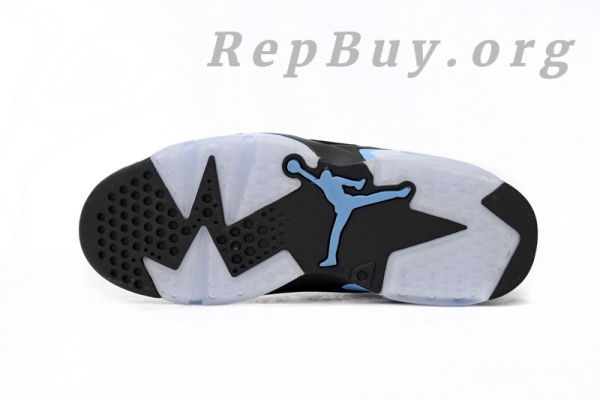 Top Version Jordan 6 Retro UNC 384664-006 - 图片 5