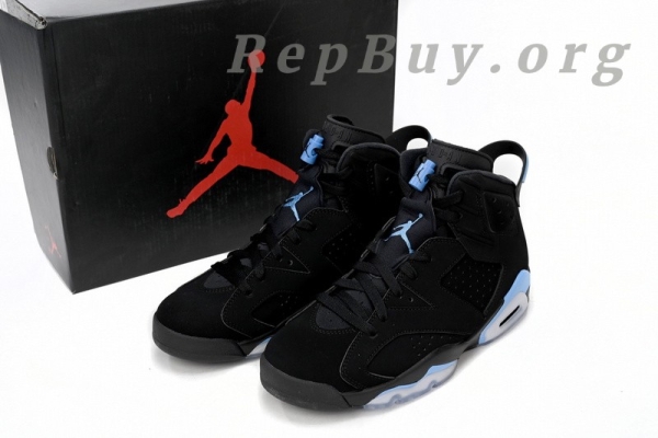 Top Version Jordan 6 Retro UNC 384664-006 - 图片 15