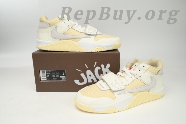 Top Version Jordan Jumpman Jack TR Travis Scott Beige  FZ8117-003 - Image 11